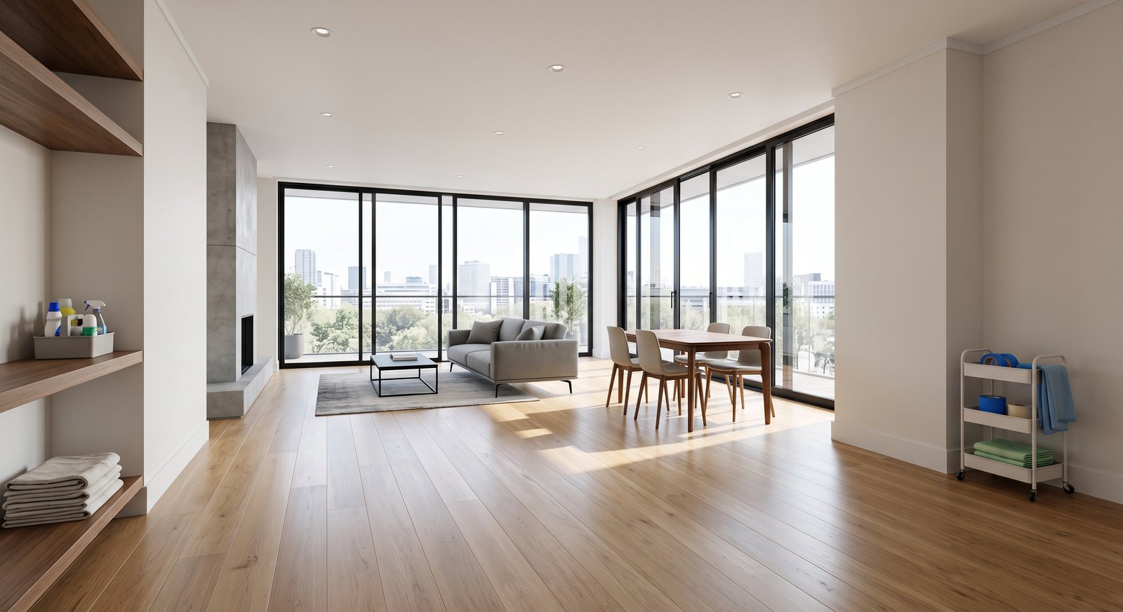 Nettoyage de maisons et appartements